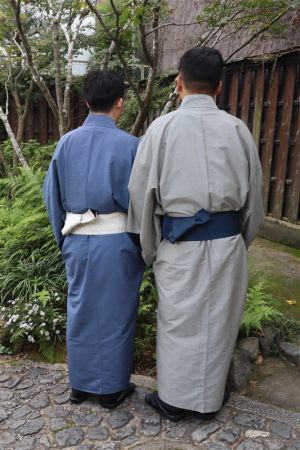 男性着物