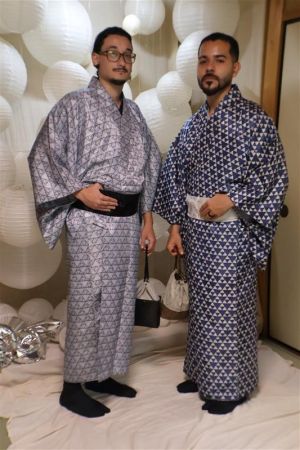 男性着物