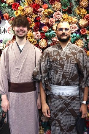 男性着物