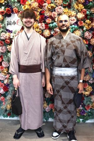 男性着物