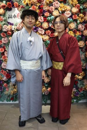 男性着物