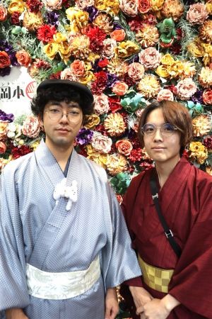 男性着物