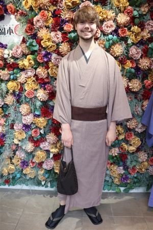 男性着物
