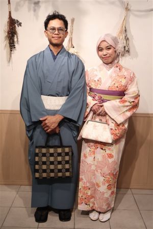 男性着物