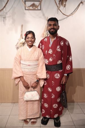 男性着物