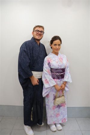 男性着物