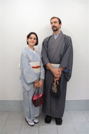 男性着物
