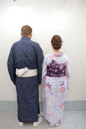 男性着物