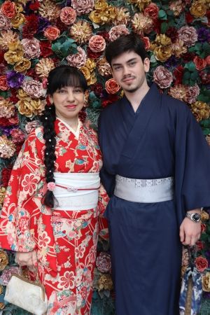 男性着物