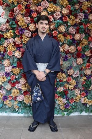 男性着物