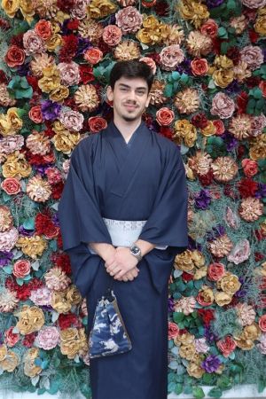 男性着物