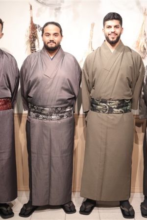 男性着物