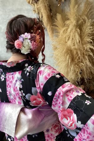 フリーチョイスヘアセット