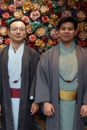 男性着物