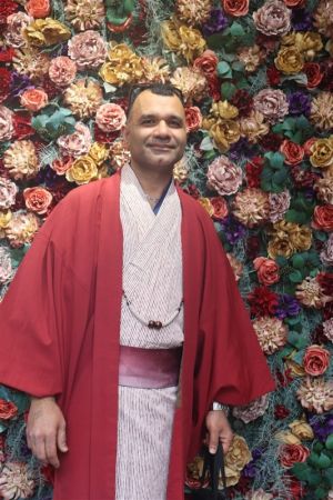 男性着物