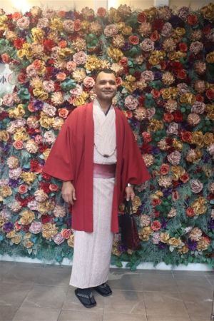 男性着物