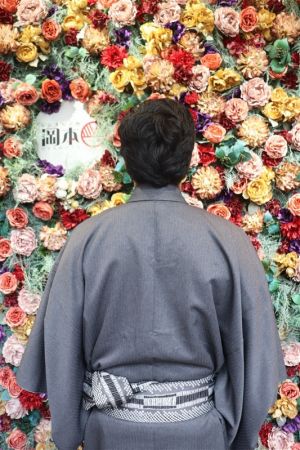 男性着物