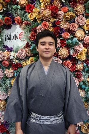 男性着物