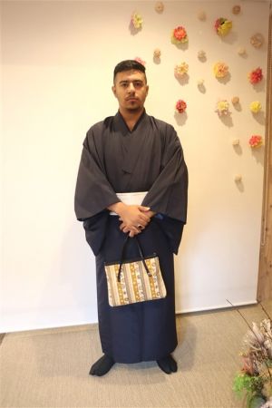 男性着物