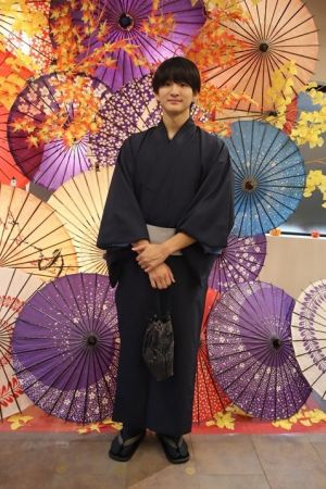 男性着物