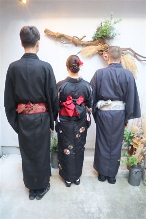 男性着物