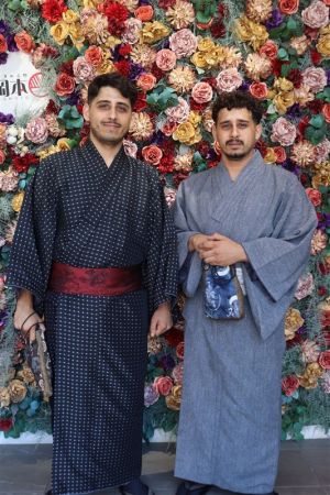 男性着物