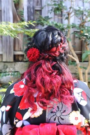 フリーチョイスヘアセット