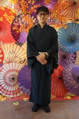 男性着物