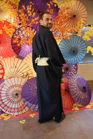 男性着物