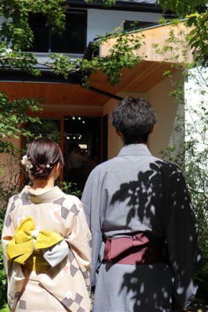 男性着物