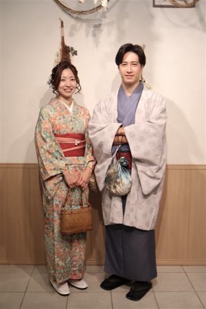 男性着物