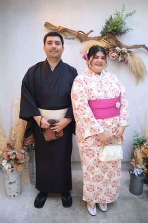 男性着物