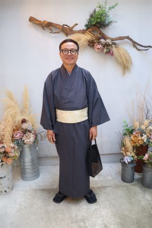 男性着物