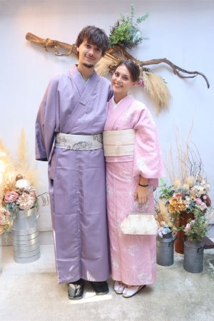 男性着物