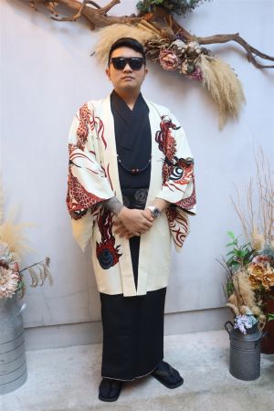 男性着物