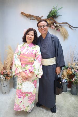 男性着物