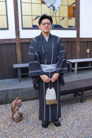 男性着物