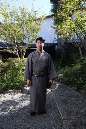 男性着物