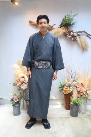 男性着物