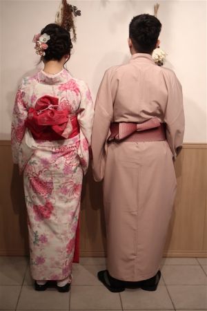 男性着物