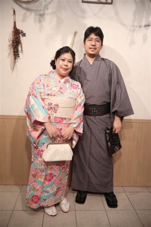 男性着物