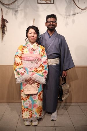 男性着物