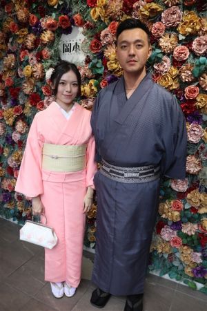 男性着物
