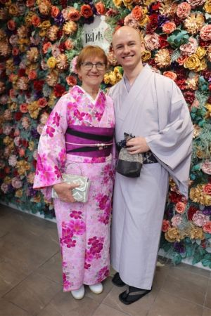 男性着物