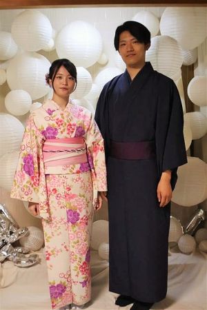 男性着物