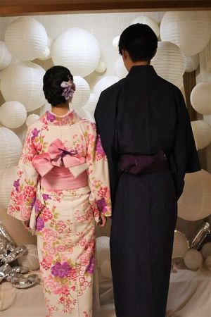 男性着物