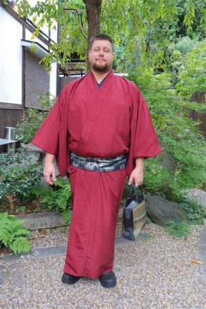 男性着物