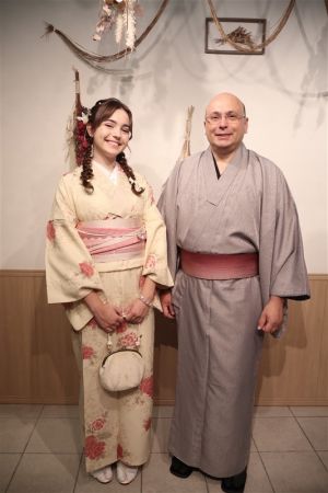 男性着物
