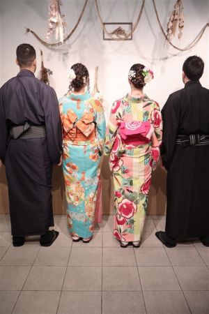 男性着物