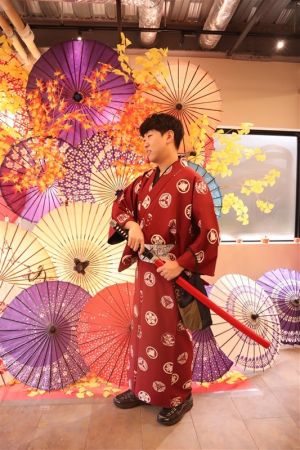 男性着物